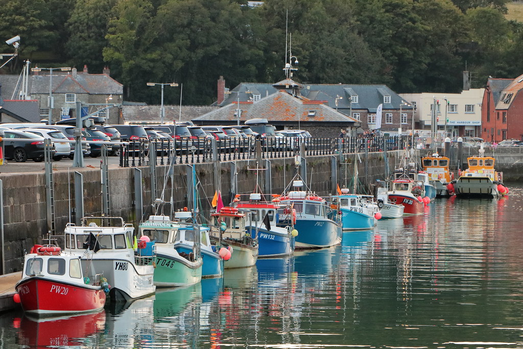 Parking in Padstow can be difficult In peak season, even t… Flickr