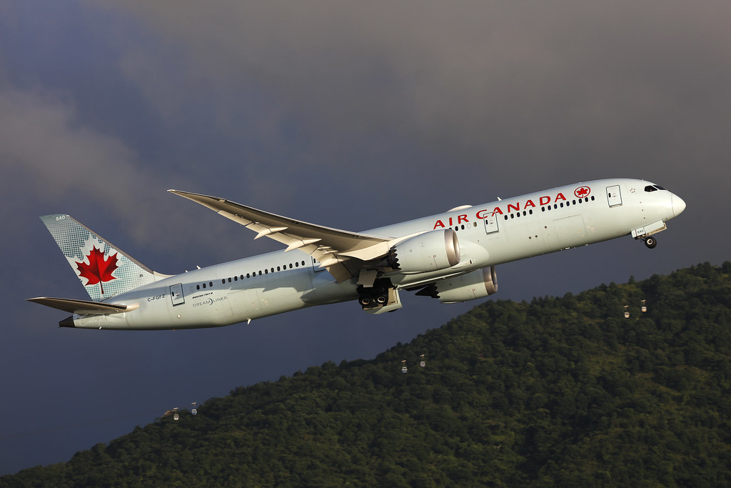 CFGFZ, Boeing 7879, Air Canada, Hong Kong Colin Parker Flickr
