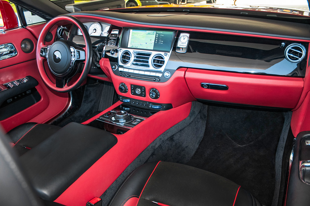 2016 "Ensign Red" Rolls Royce Dawn Newport Beach Automotive Group