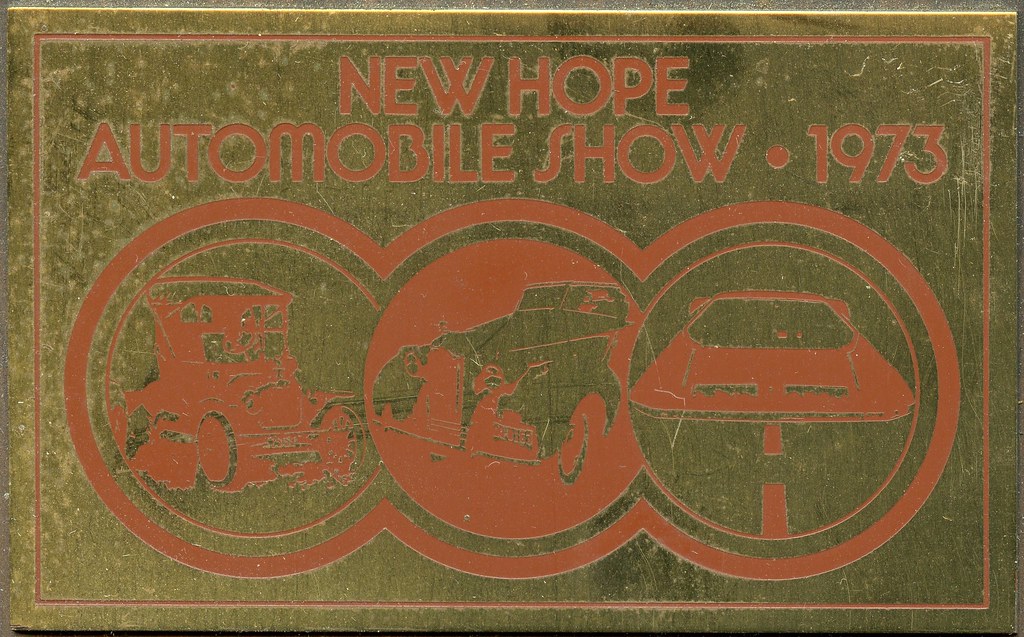 New Hope Car Show 1973 Dash Plaque 001 Randy Graves Flickr