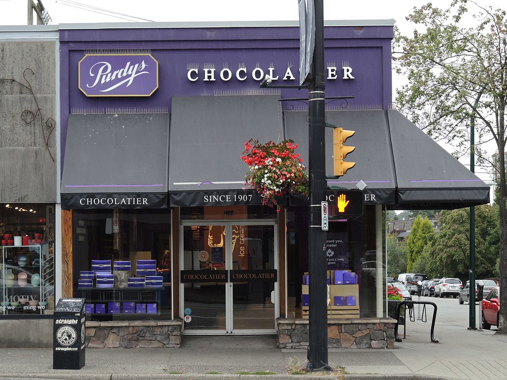 Purdys Chocolatier At the corner of West 11th in the South… Flickr