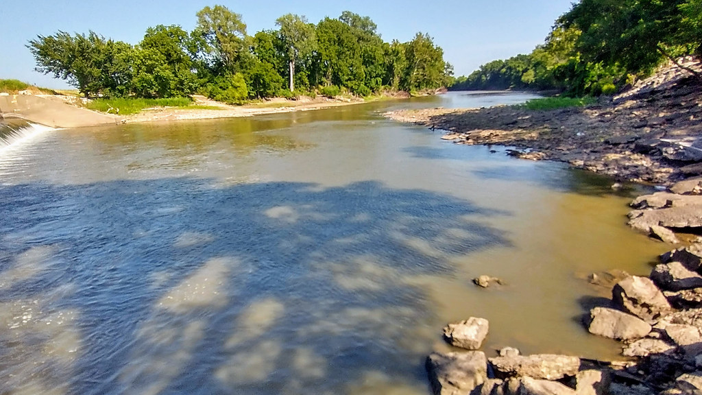 Neosho River Iola, Kansas The Neosho River is a tributar… Flickr