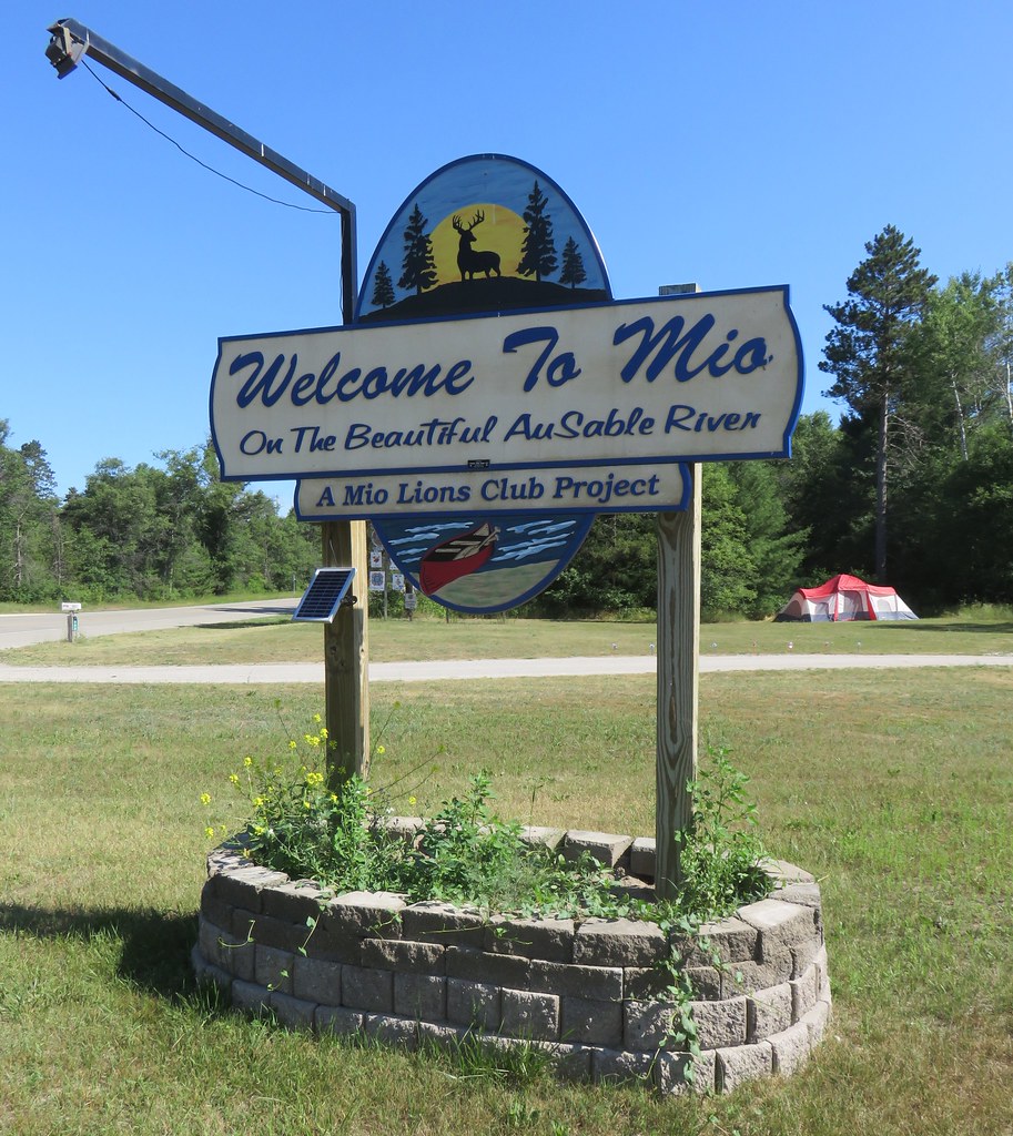 to Mio Sign (Mio, Michigan) Mio, pronounced MYoh,… Flickr