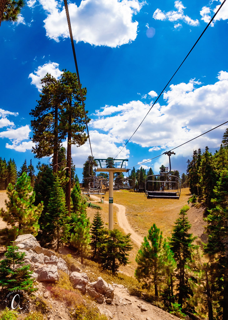 Ski Lift in Summer Snow Summit, Big Bear, California Tamro… Flickr