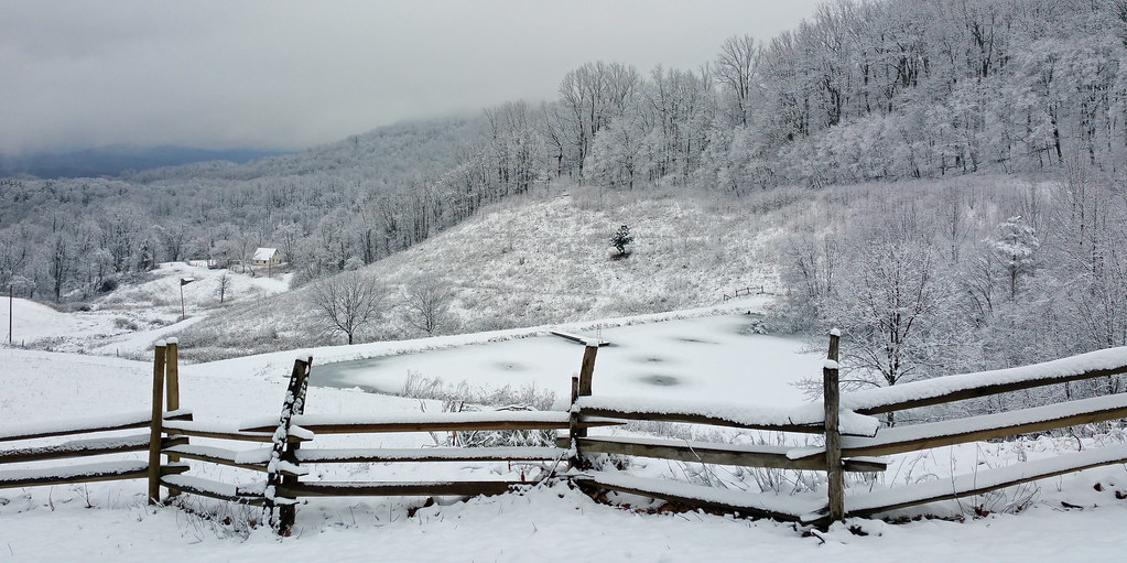 Shadow Ridge Farm Pond in Snow 1. View of Shadow Ridge Far… Flickr