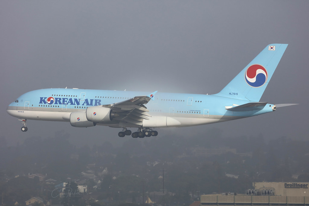 HL7615, Airbus A380, Korean Air, Los Angeles Colin Parker Flickr