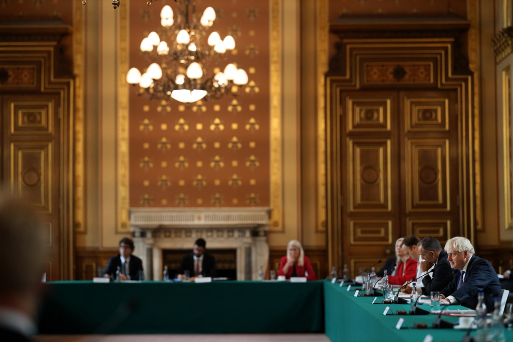 Boris Johnson's weekly Meeting 08/09/2020. London,… Flickr