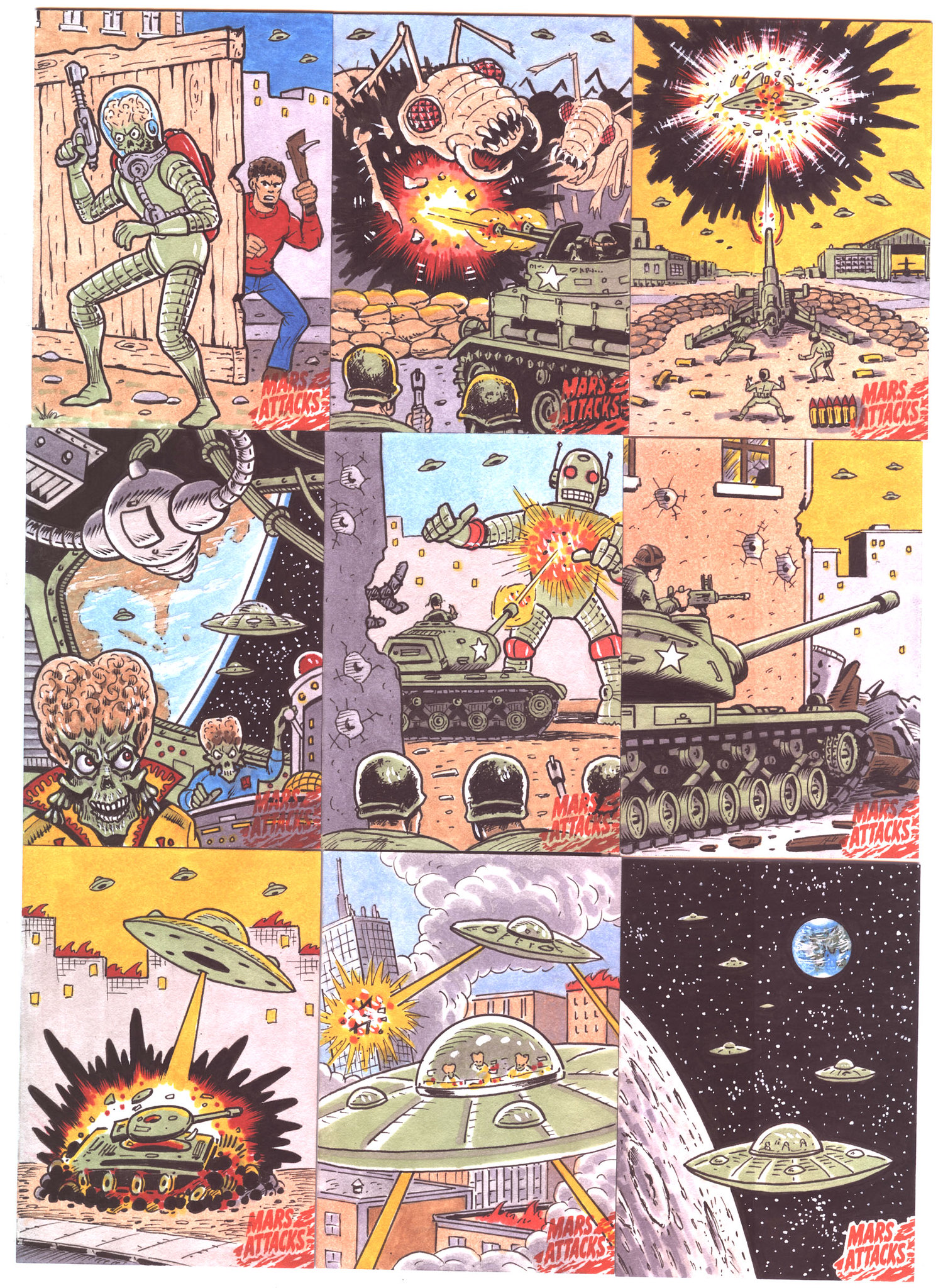 Mars Attacks Uprising Coming To Kickstarter Page 48 Blowout Cards Forums