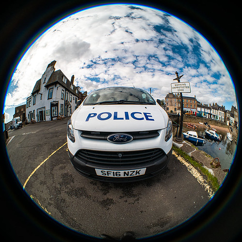Millport Police Millport Isle of Cumbrae through a Meike 3… Flickr