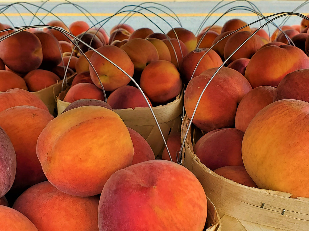 Roadside Peaches Peach season in the CSRA means roadside p… Flickr