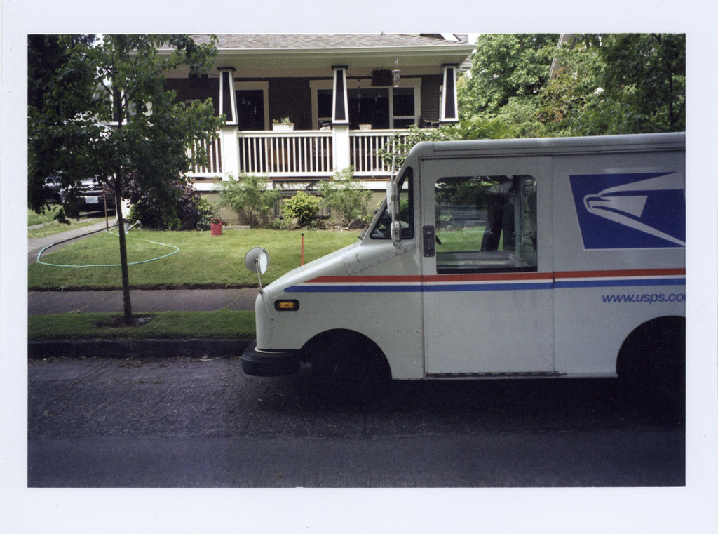 USPS LLV Parked in front of our house. Portland, Oregon. 0… Flickr