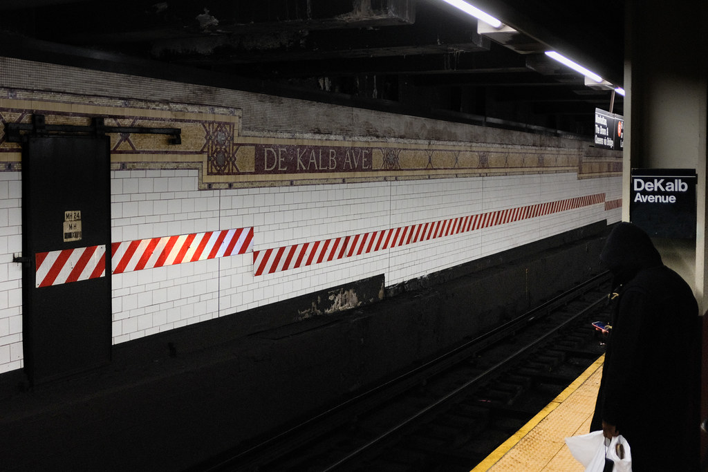 De Kalb Ave. Subway station The daily commute Fred Inklaar Flickr