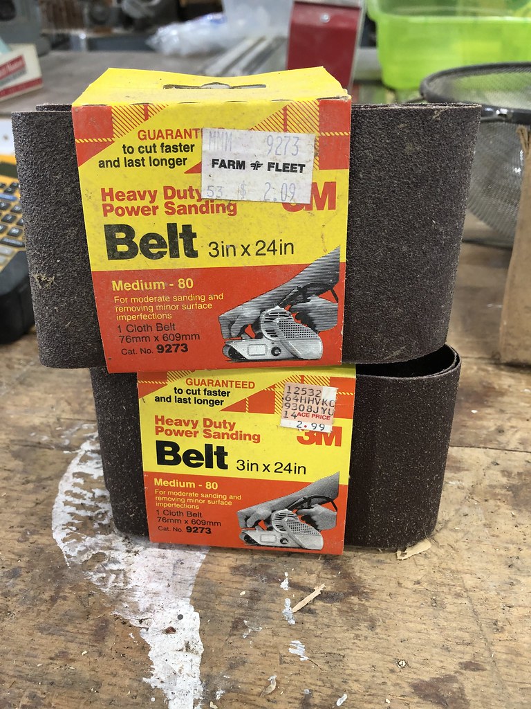 Belt Sander Belts Not the correct size for my sander. Keep… Flickr