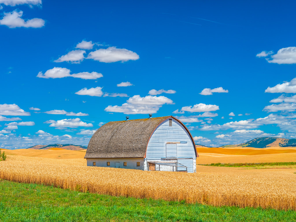 Washington Palouse Plains Farmland & Barns Fuji GFX100 Fin… Flickr