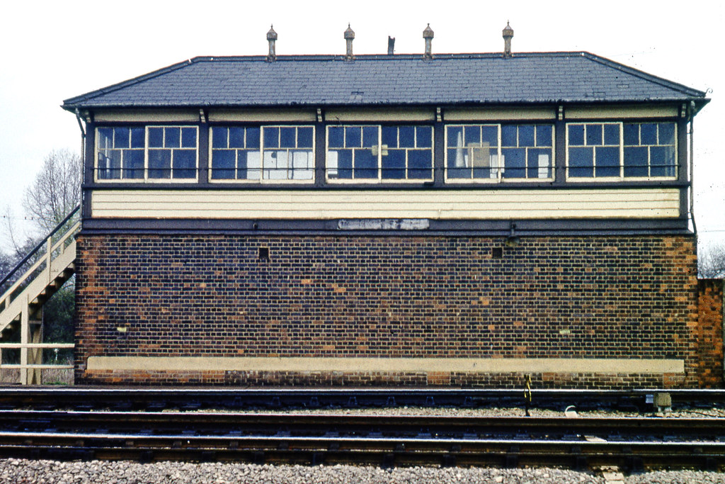 Oxford_North_SB_1976_04 Oxford Station North Signal Box se… Flickr