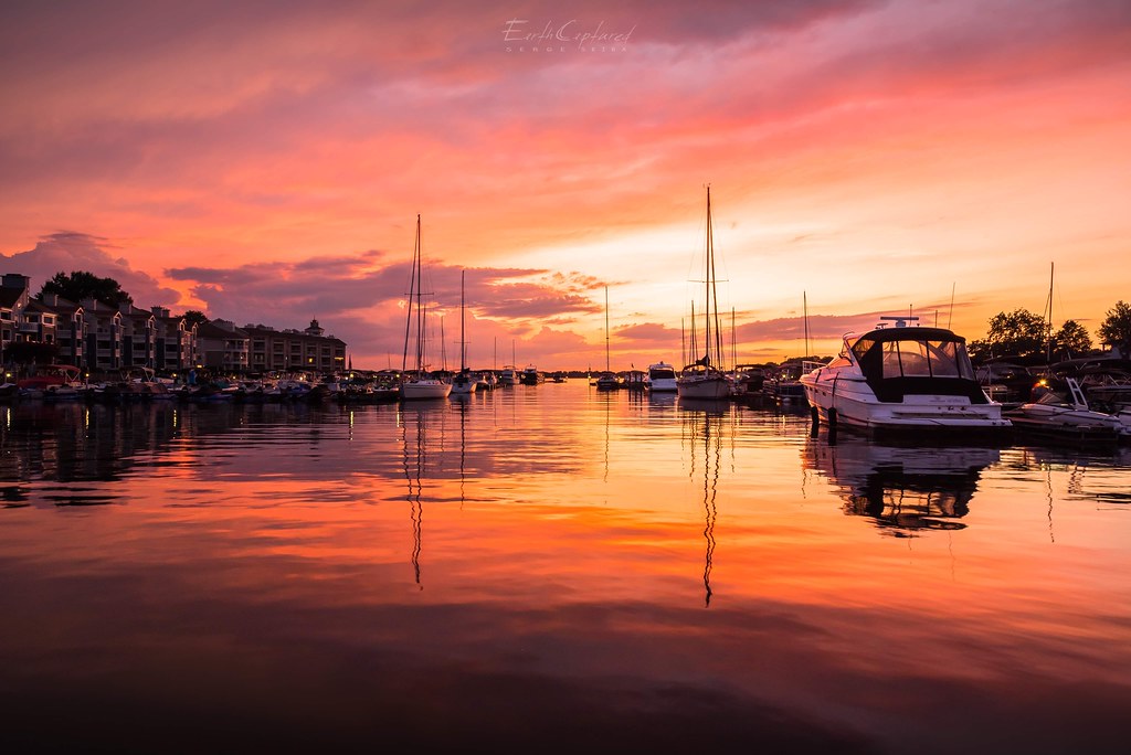Lake Norman, North Carolina colorful sunset A colorful sun… Flickr