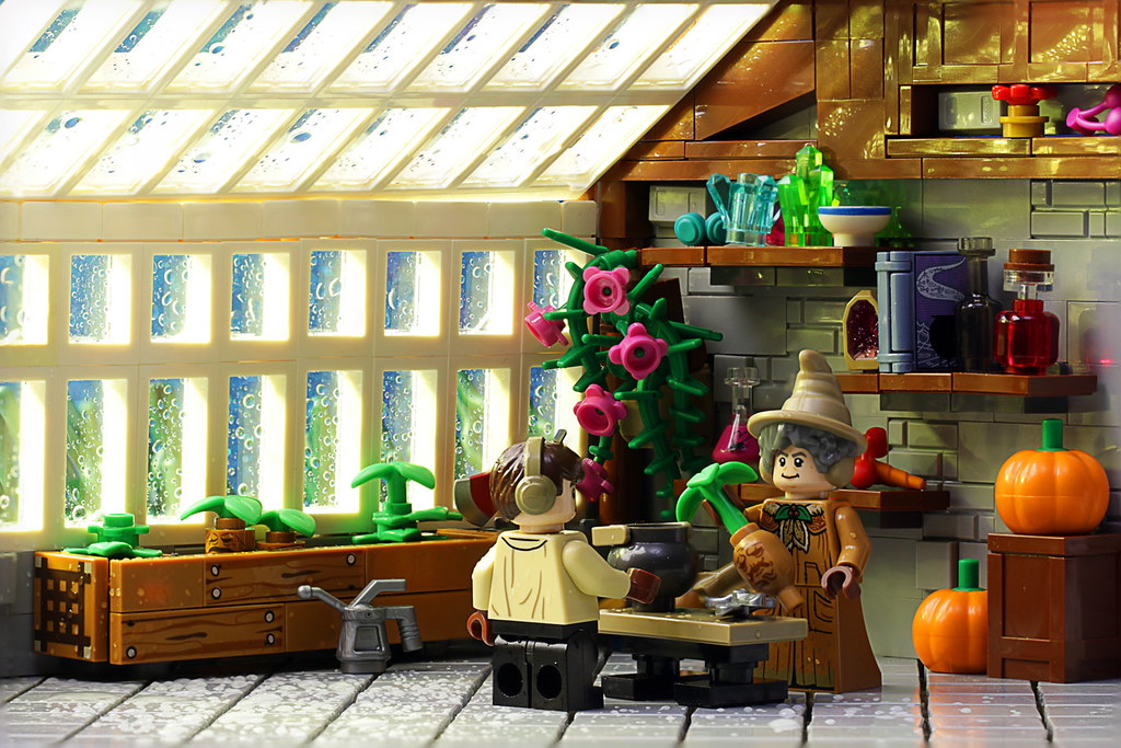 Herbology class is in session The Brothers Brick The Brothers Brick