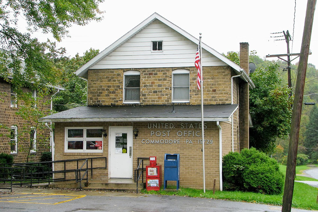 Commodore, PA post office Indiana County. Photo by E Kalis… Flickr