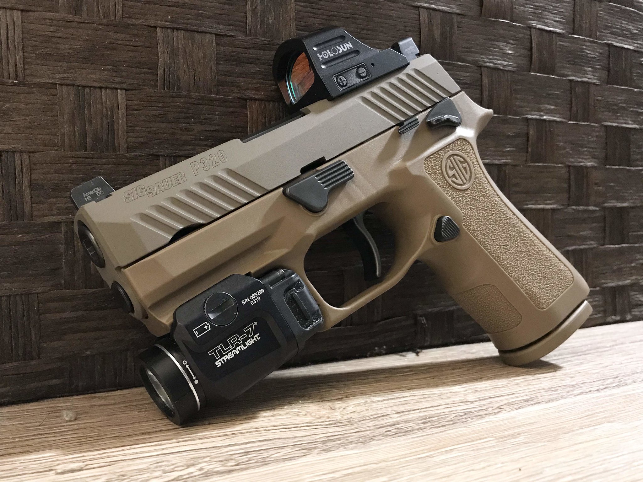P320 Custom COMPLETE SLIDE FDE RMR CUT