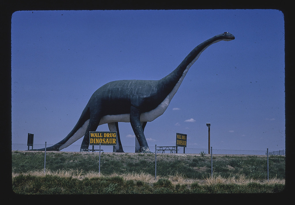 Wall Drug dinosaur, Wall, South Dakota (LOC) a photo on Flickriver