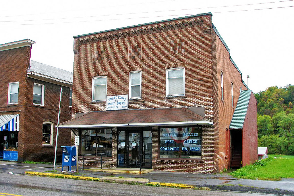Coalport, PA post office Clearfield County. Photo by E Kal… Flickr