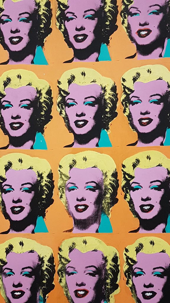 Marilyn Diptych (1962) by Andy Warhol Acrylic paint, scree… Flickr