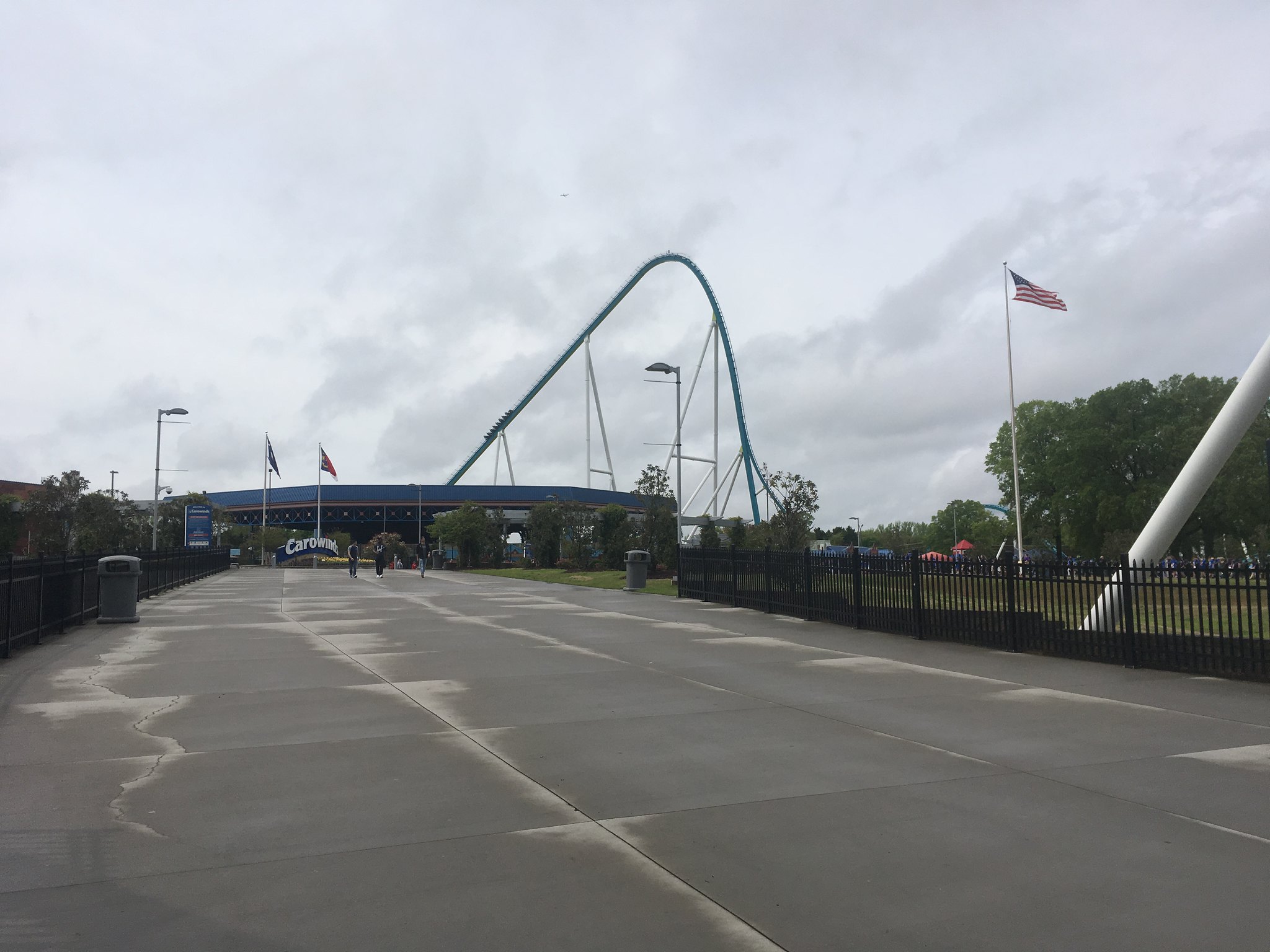 USA 04/19 Carowinds Heartline Coaster