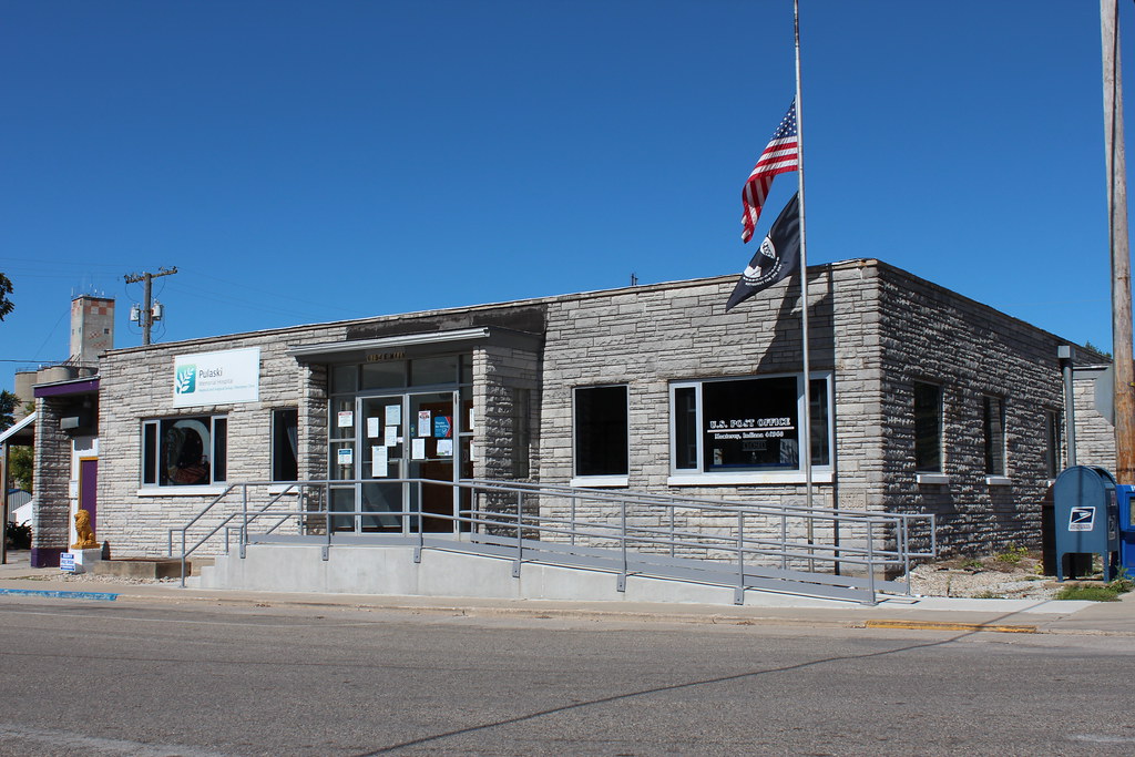 Monterey, IN Post Office 2020 Greg Alexander Flickr