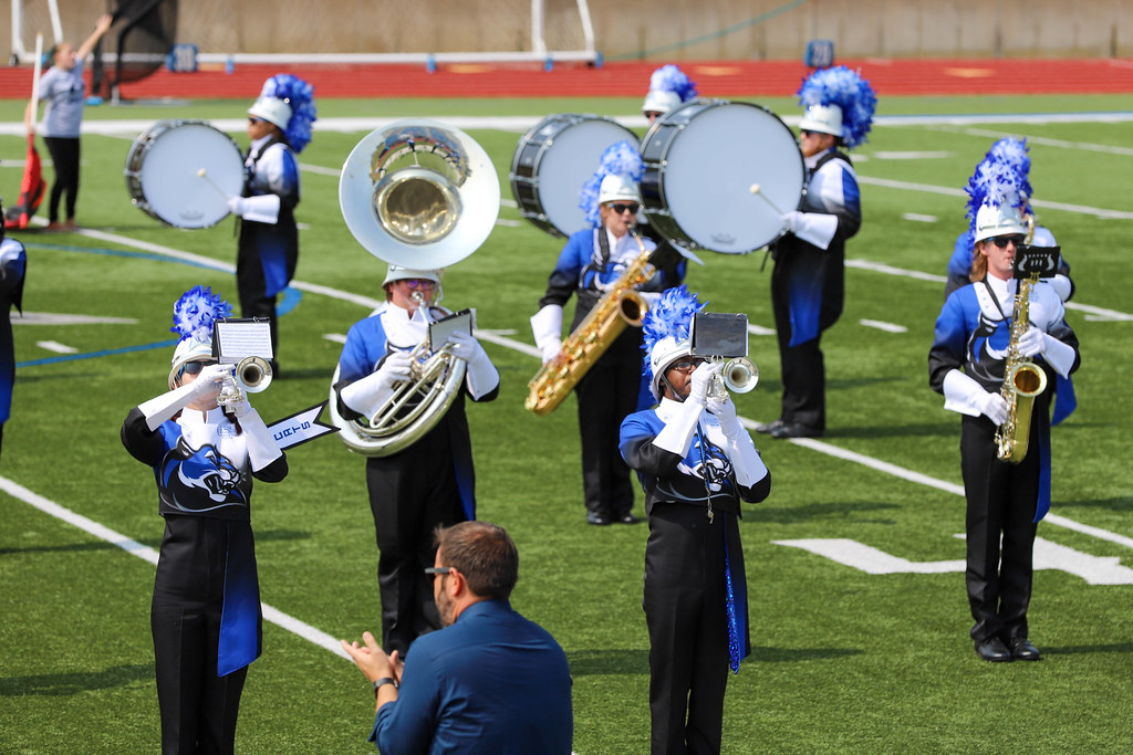 Marching Band Debut The Thrill on the Hill Marching Band p… Flickr