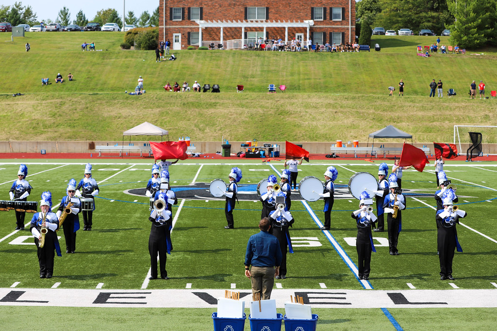 Marching Band Debut The Thrill on the Hill Marching Band p… Flickr