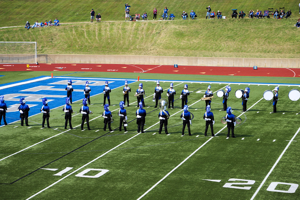 Marching Band Debut The Thrill on the Hill Marching Band p… Flickr