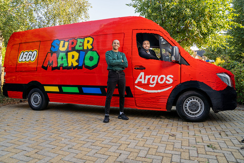 Argos Build Delivery Van From LEGO Bricks BricksFanz