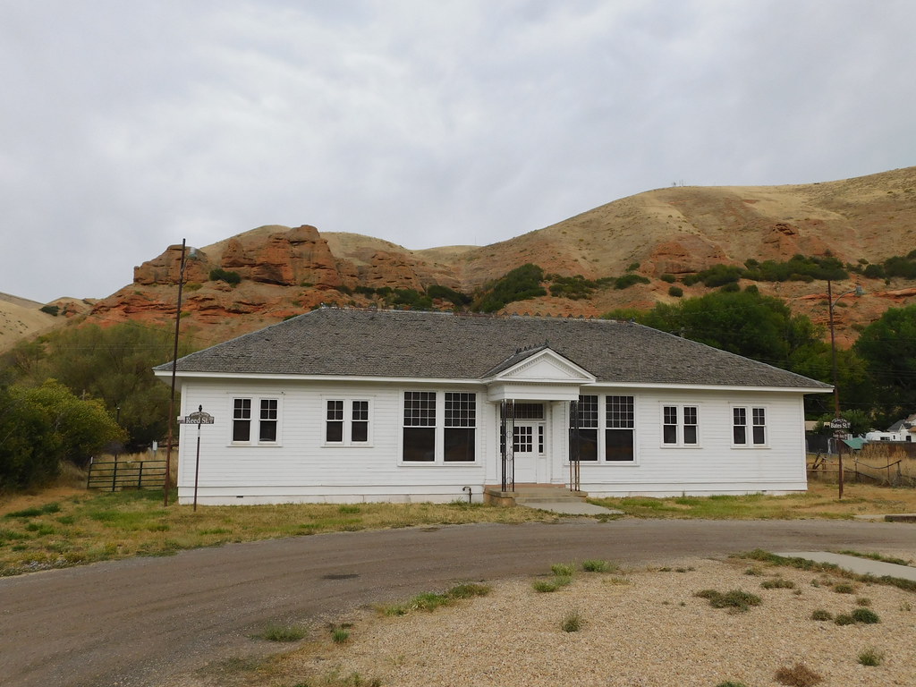The Old Echo Schoolhouse Echo, Utah Constructed in 1914 an… Flickr