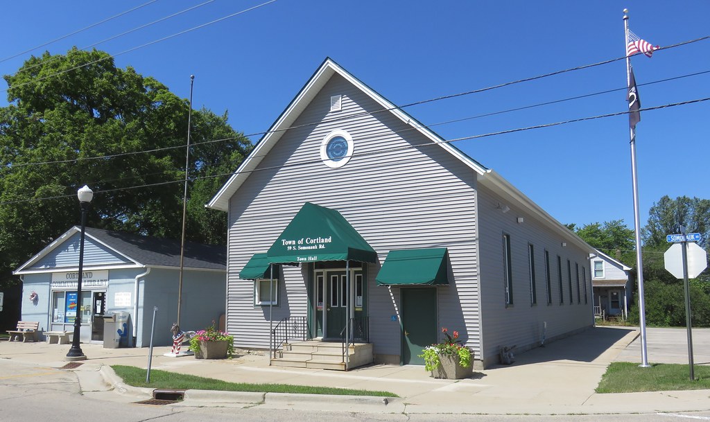 Cortland, Illinois Town Hall and Library Cortland, Illinoi… Flickr