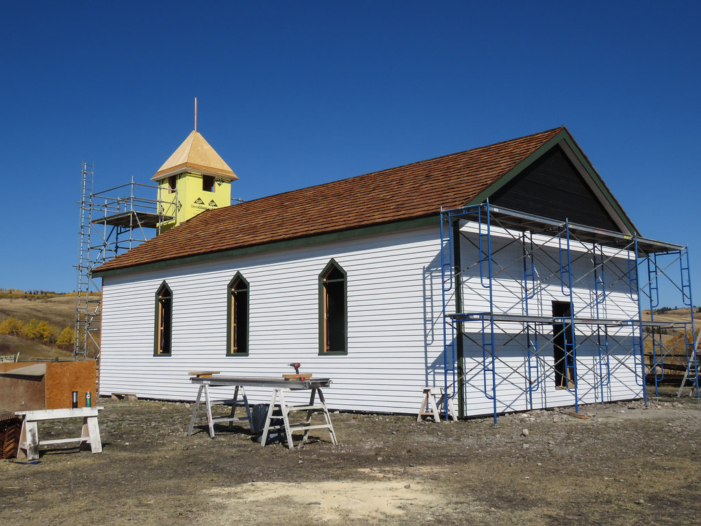 McDougall Memorial United Church being rebuilt after fire Flickr