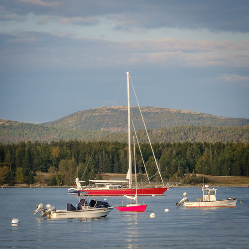 sailboats at rest southwest harbor, maine Der Berzerker Flickr