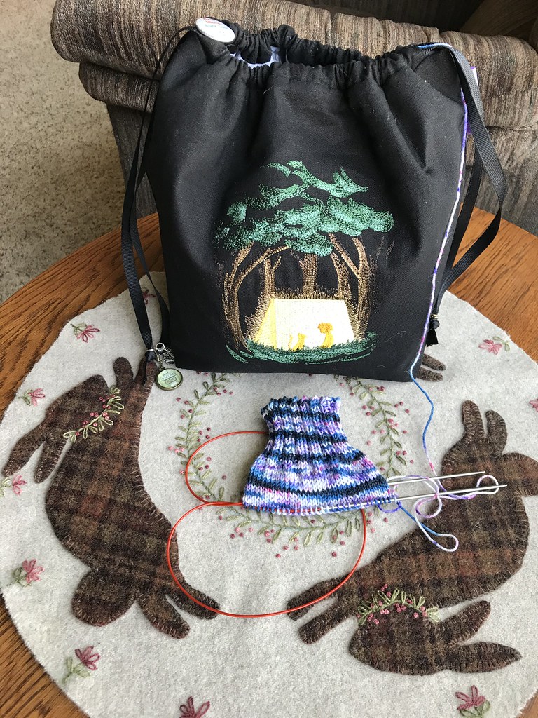 Knitting and spinning Yarn from Adrienne. clstables Flickr