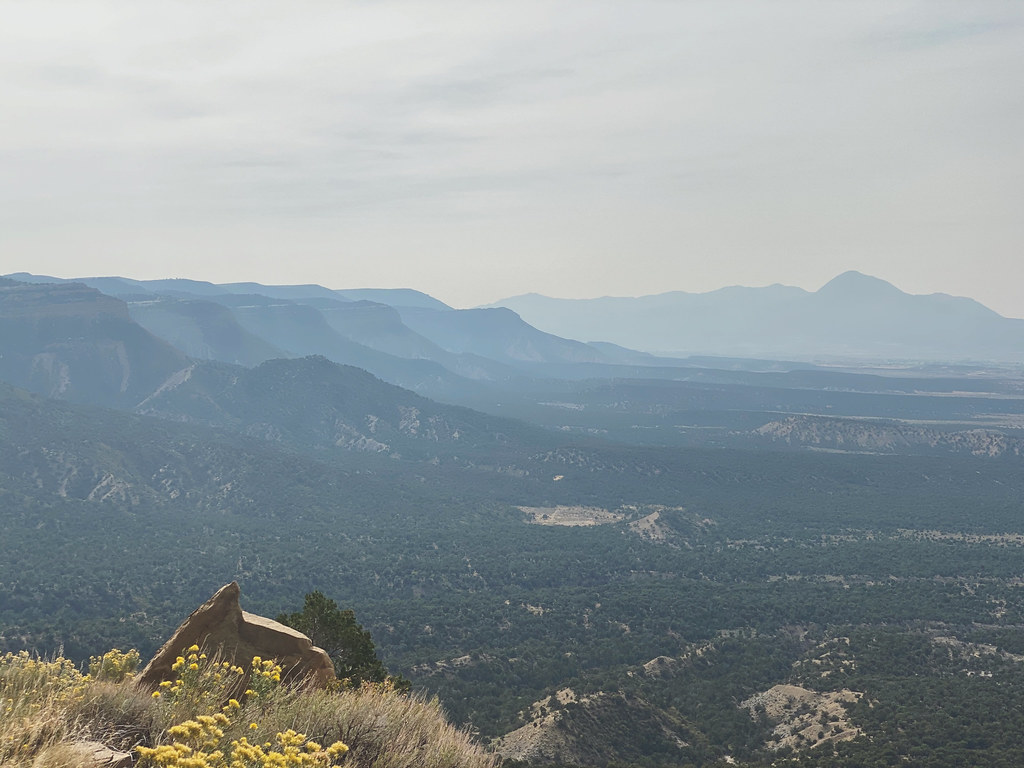 Knife Edge Trail at Mesa Verde National Park. Sleeping Ut… Flickr