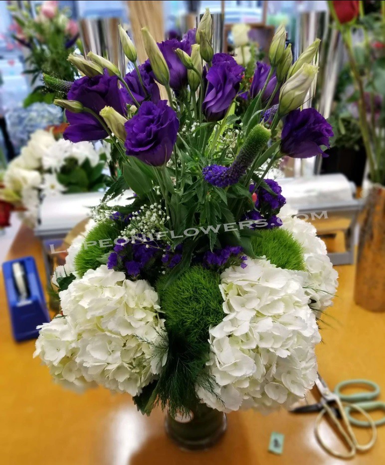 Purple Flower Purple Flower delivery is unique arrangement… Flickr