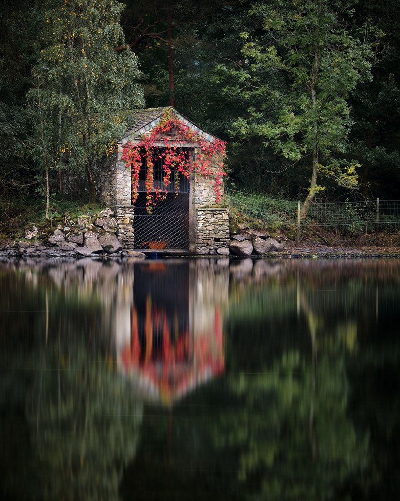 Boathouse Boathouse Derwentwater, Lake District UK site… Flickr