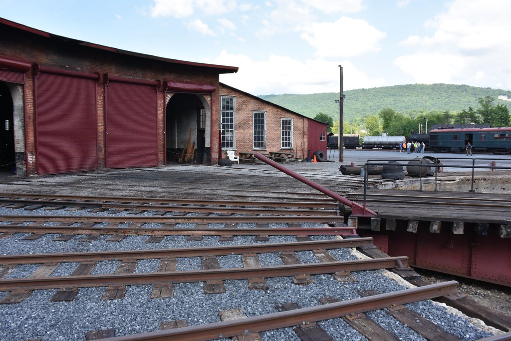 East Broad Top Railroad Roundhouse Rockhill Furnace, Pen… Flickr