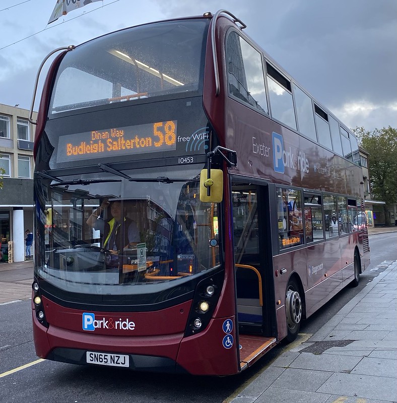 Stagecoach Southwest ‘Exeter Park And Ride’ Liveried Buses Flickr