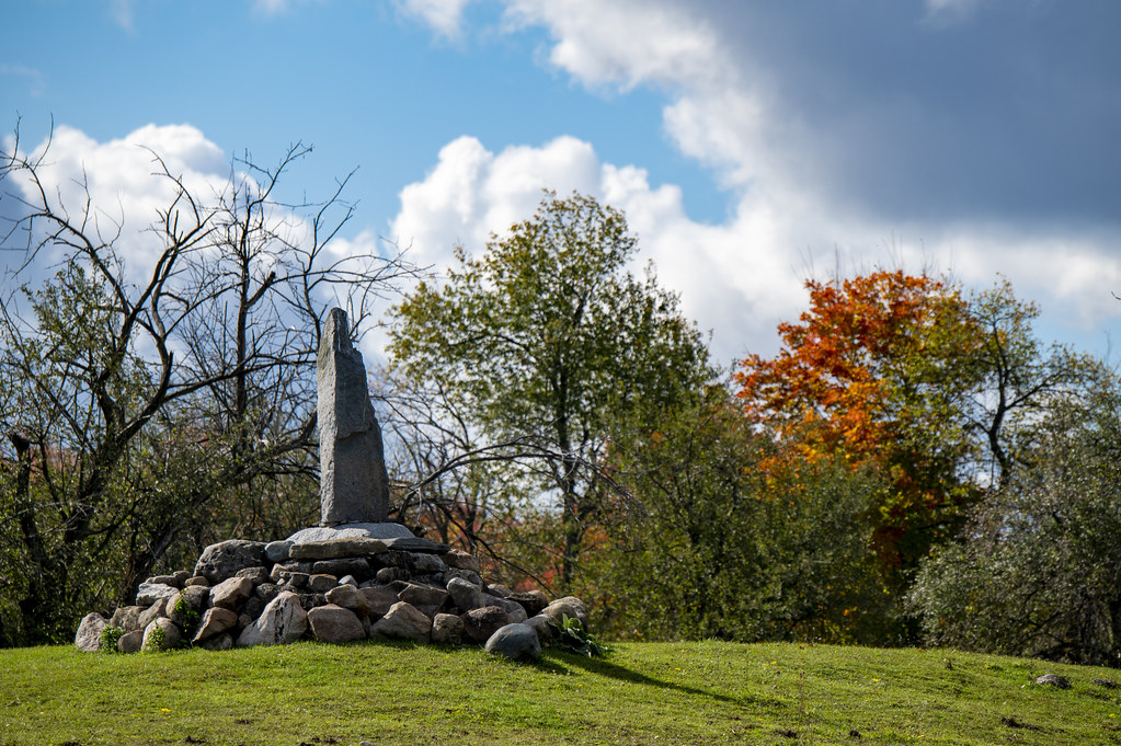 Rock Garden Farm full of rock sculptures north of Brampton… michael