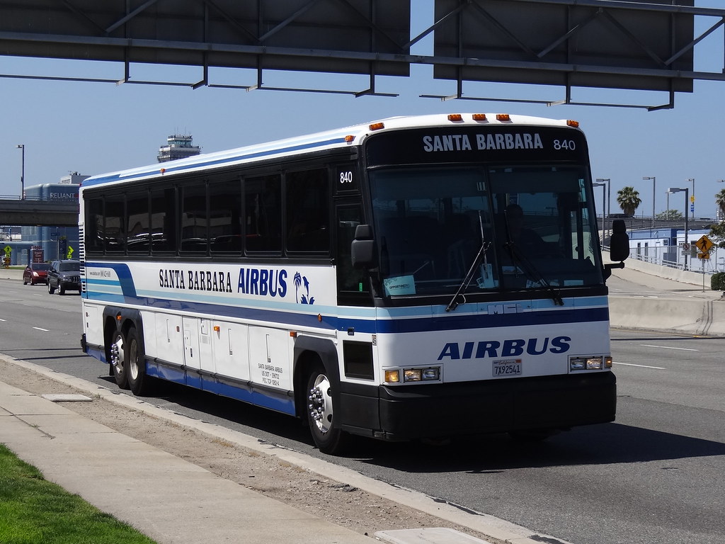 ** SANTA BARBARA AIRBUS 840 SANTA BARBARA Sepulveda Boulevard next to LAX Los Angeles Airport
