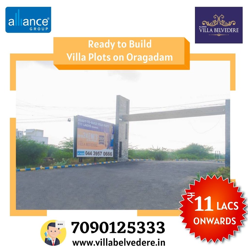 Villa Plots in Oragadam DTCP Approved Villa Plots for sale… Flickr