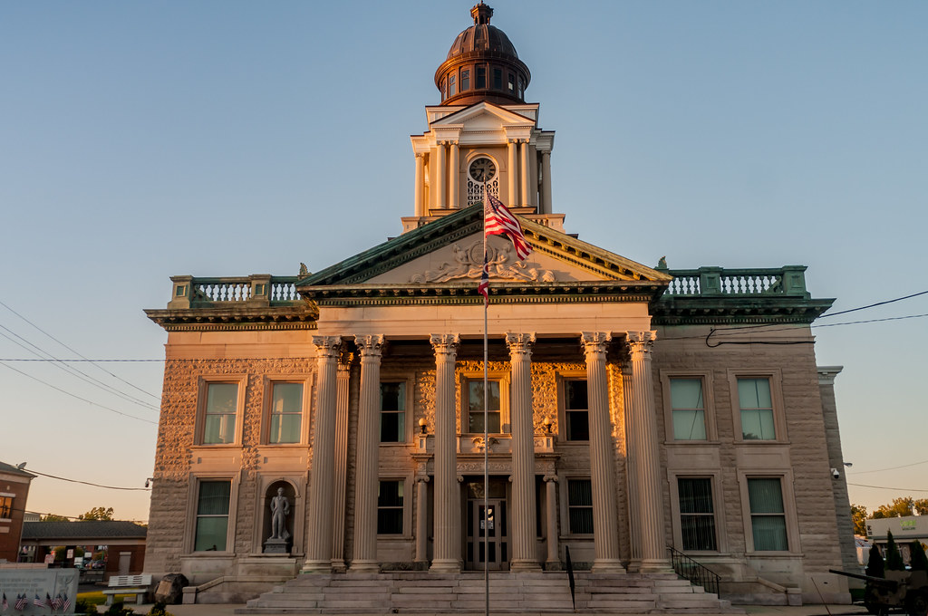 Crawford County Courthouse Bucyrus, Ohio. Constructed in 1… Flickr