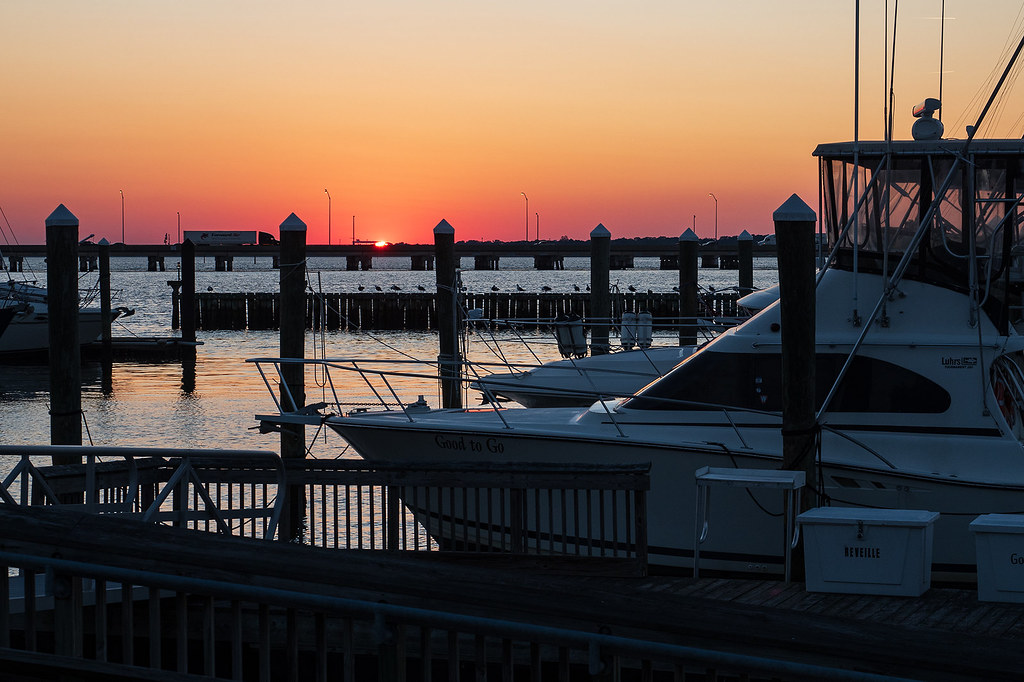 Old Point Comfort Marina Sunset Hampton Roads Bridge Tunne… Flickr