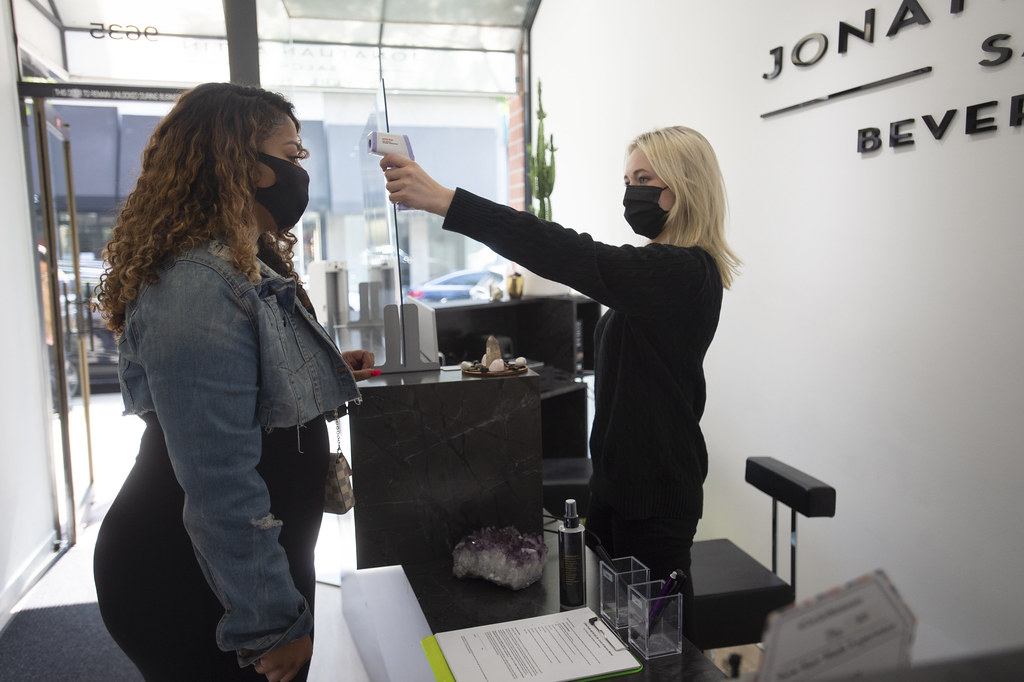 COVID19 SAFETY GUIDELINES FOR HAIR SALONS Customer Ashley… Flickr