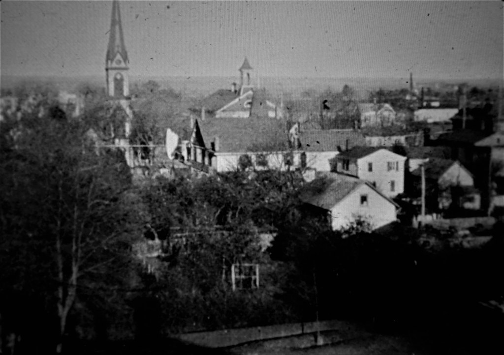 Old Hicksville NY 1967, Hix library pic. Looking East from… Flickr