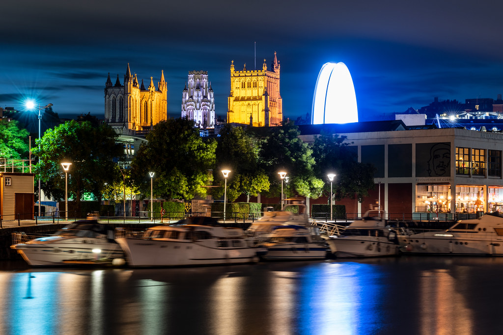 Bristol skyline Bristol Cathedral and the University Tower… Flickr